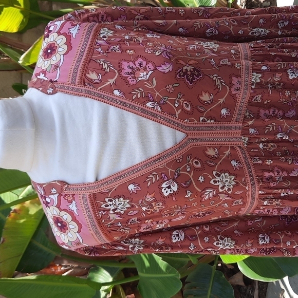 Spell and the Gypsy Portobello gown wine small - Picture 4 of 10